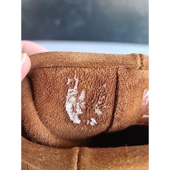 Minnetonka Brown Fringe Boots Size 7 - Picture 10 of 10